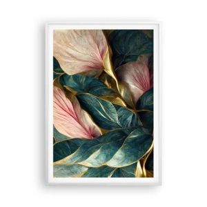 Pôster em moldura branca - Elegância e estilo naturais - 70x100 cm