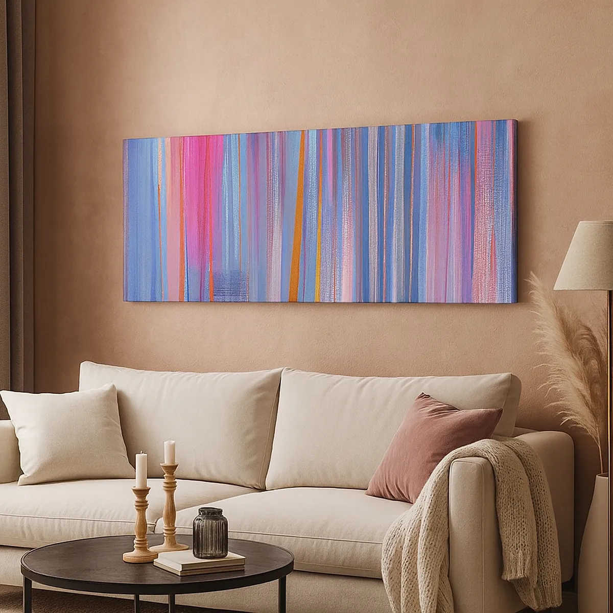 Quadro em tela - Ascensão - 30x30 cm