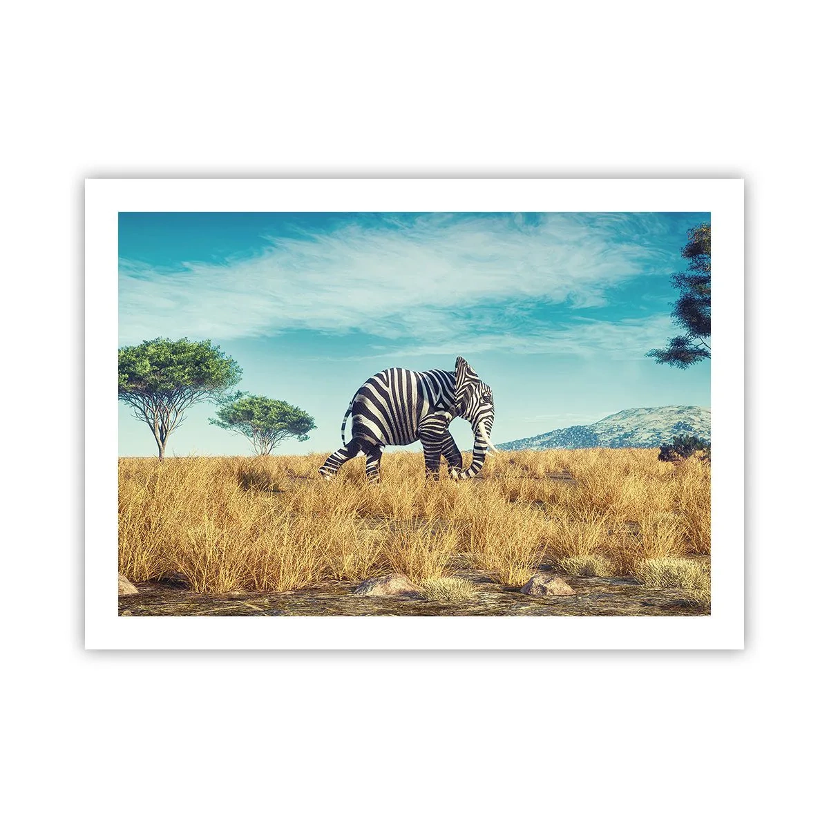 Pôster - Cinza não está mais na moda - 70x50 cm