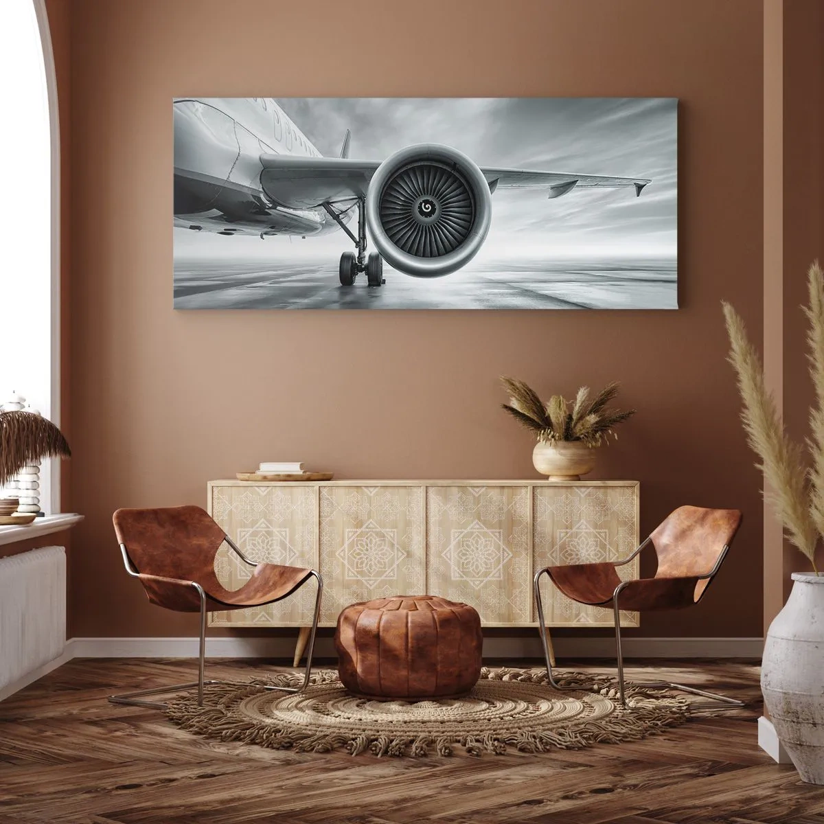 Quadro em tela - Há poder! - 100x40 cm