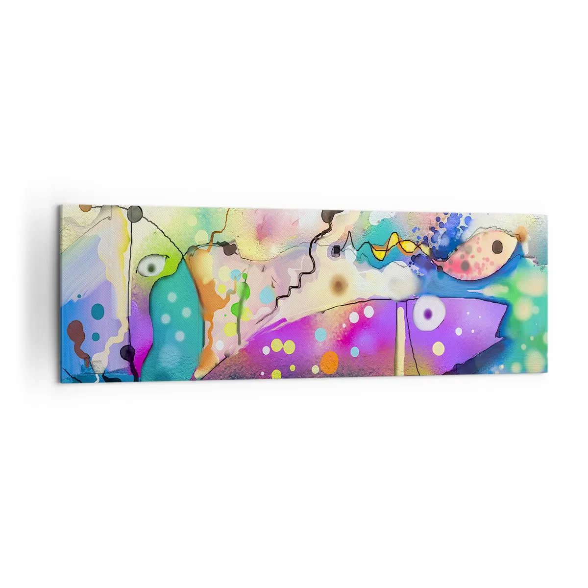 Quadro em tela - Sem palavras! - 160x50 cm