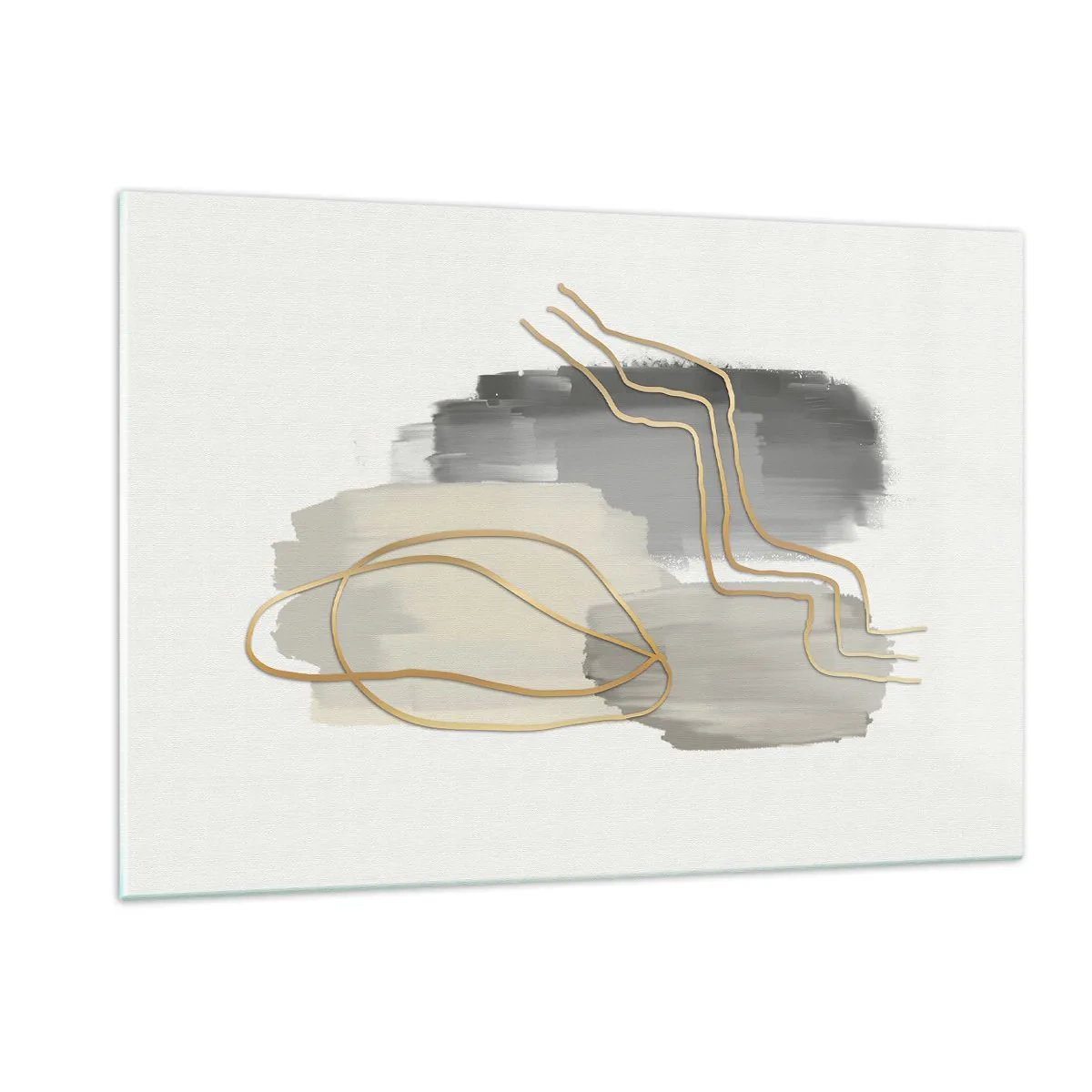 Quadro em vidro - Duração e movimento - 120x80 cm