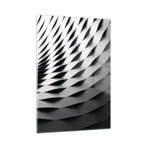 Quadro em vidro - Na superfície das ondas - 50x70 cm
