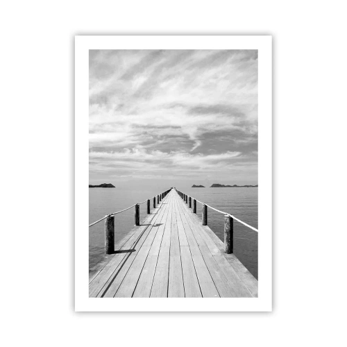 Pôster - Talvez uma viagem... - 50x70 cm