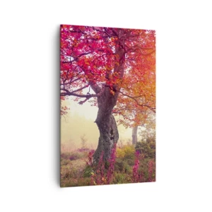 Quadro em tela - Um frenesi de florescimento - 80x120 cm