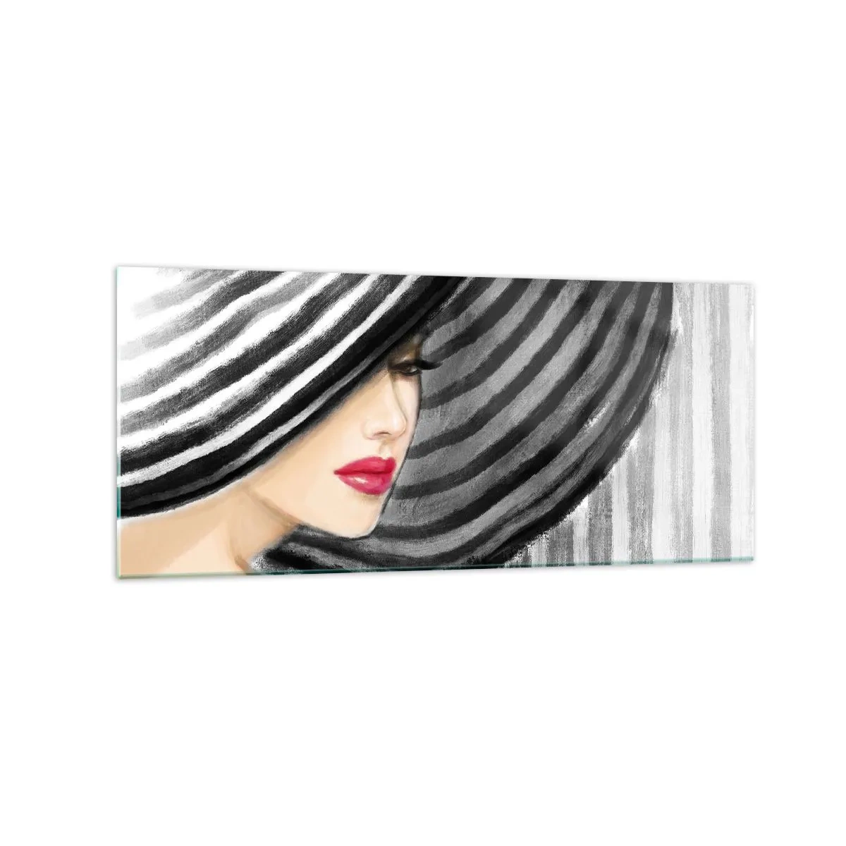 Quadro em vidro - Onde encontrar-te? - 120x50 cm