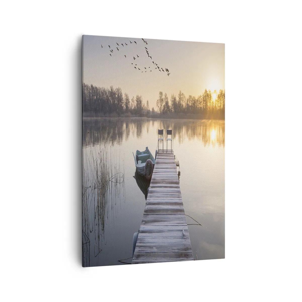 Quadro em tela - Voltarei dentro de algum tempo - 70x100 cm