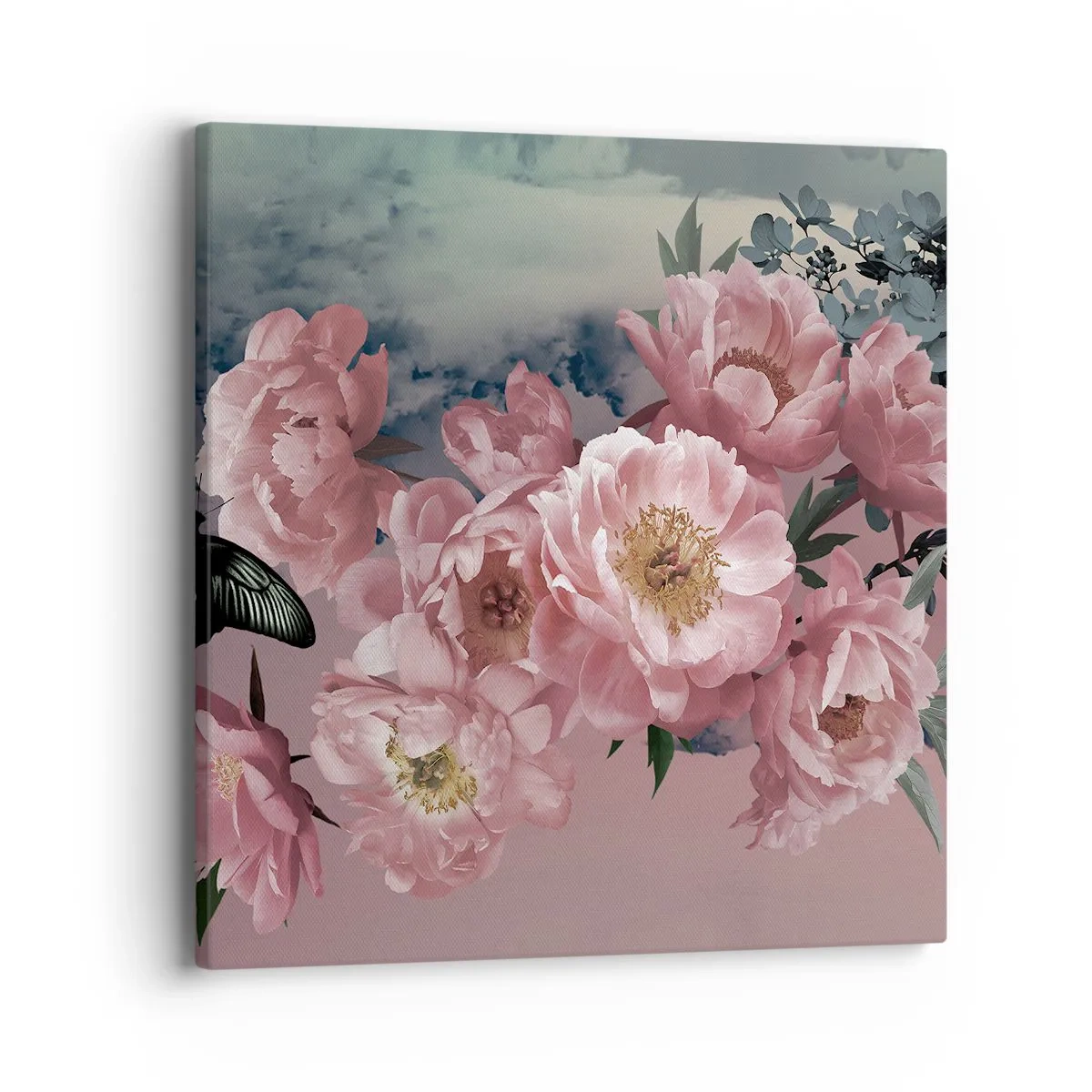 Quadro em tela - O auge do romantismo - 40x40 cm