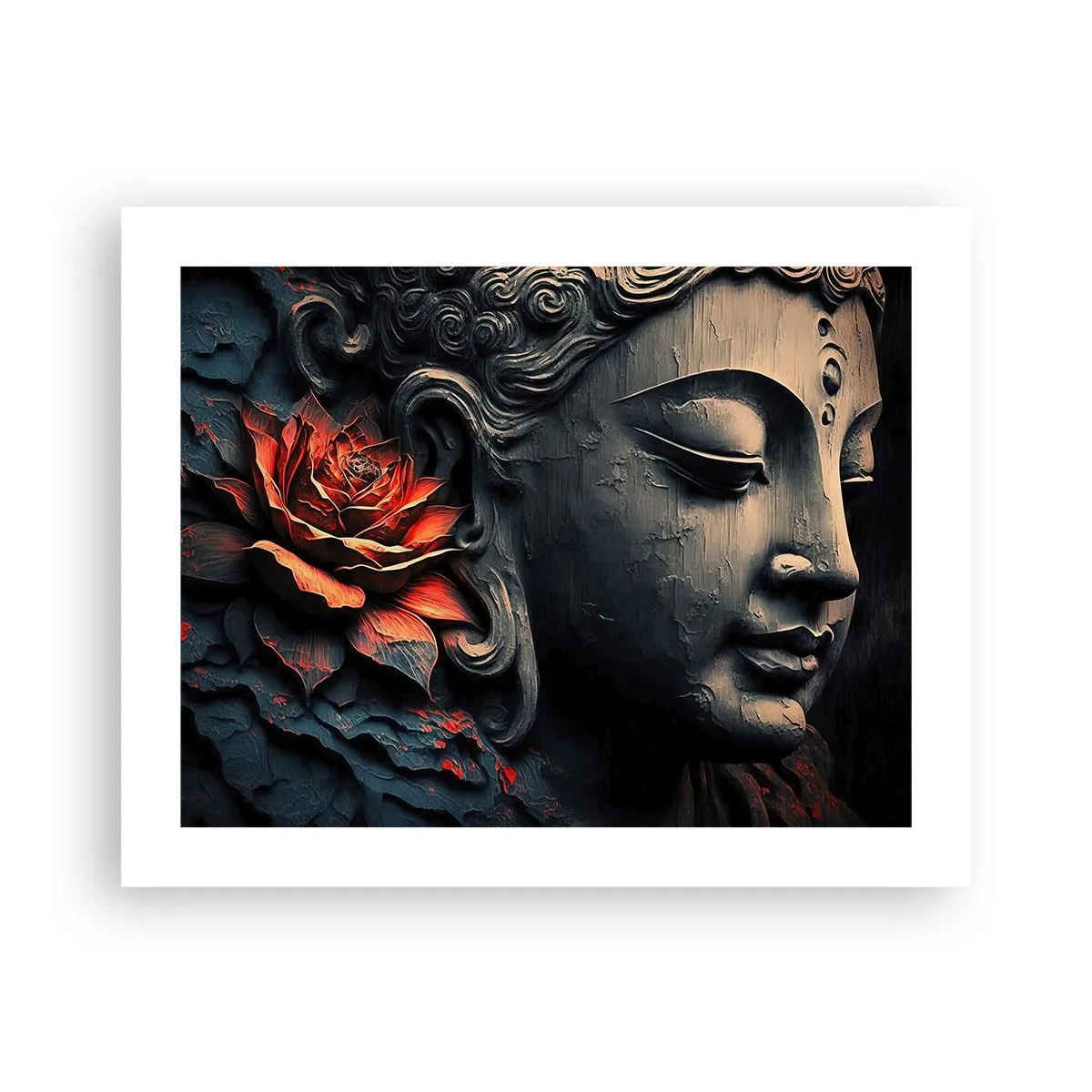 Pôster - Em harmonia com o mundo - 50x40 cm