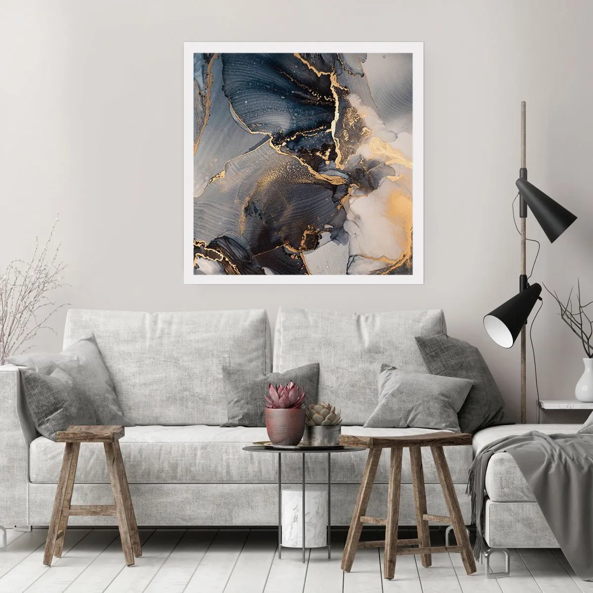 Pôster - A vida da pedra - 60x60 cm