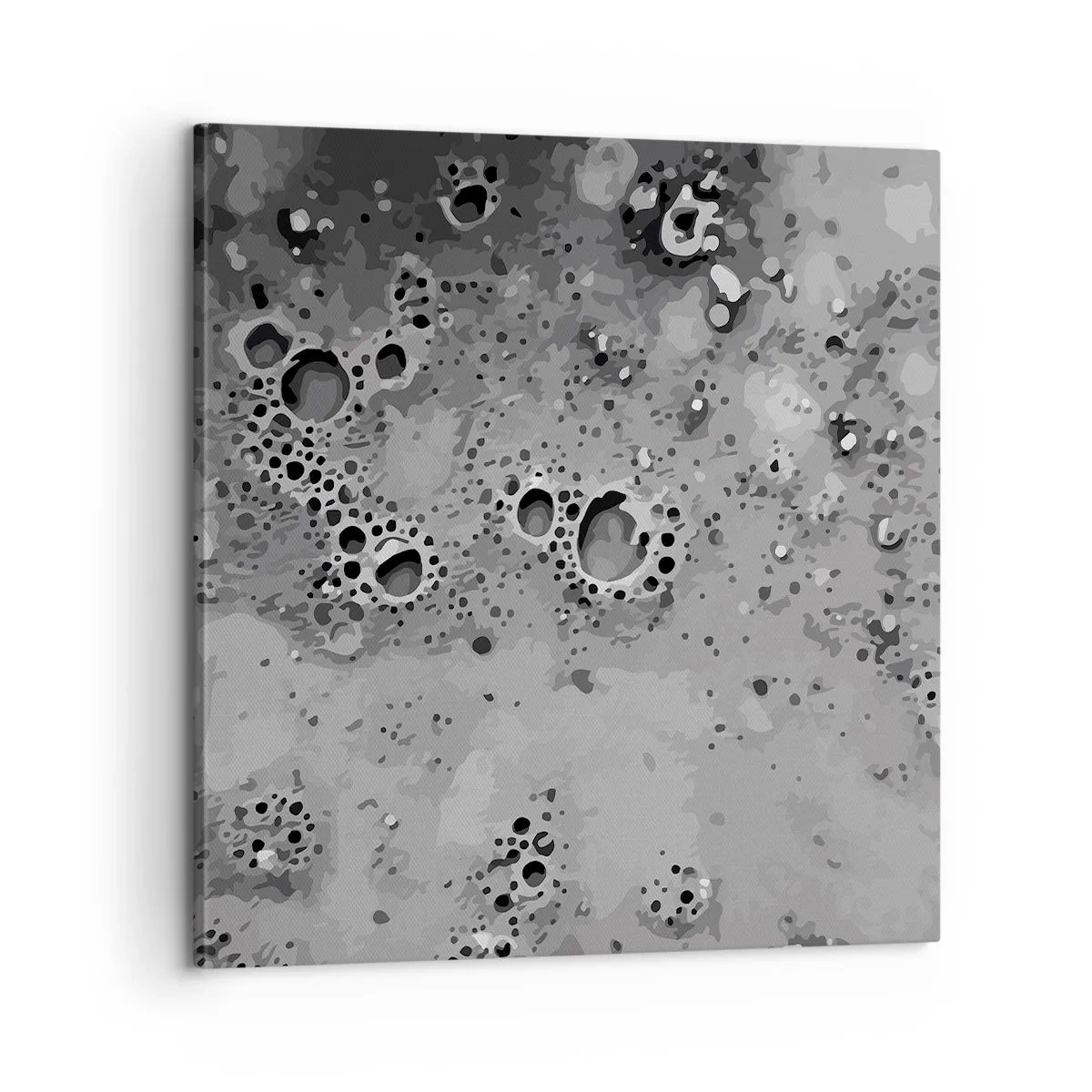 Quadro em tela - Como uma paisagem lunar - 60x60 cm