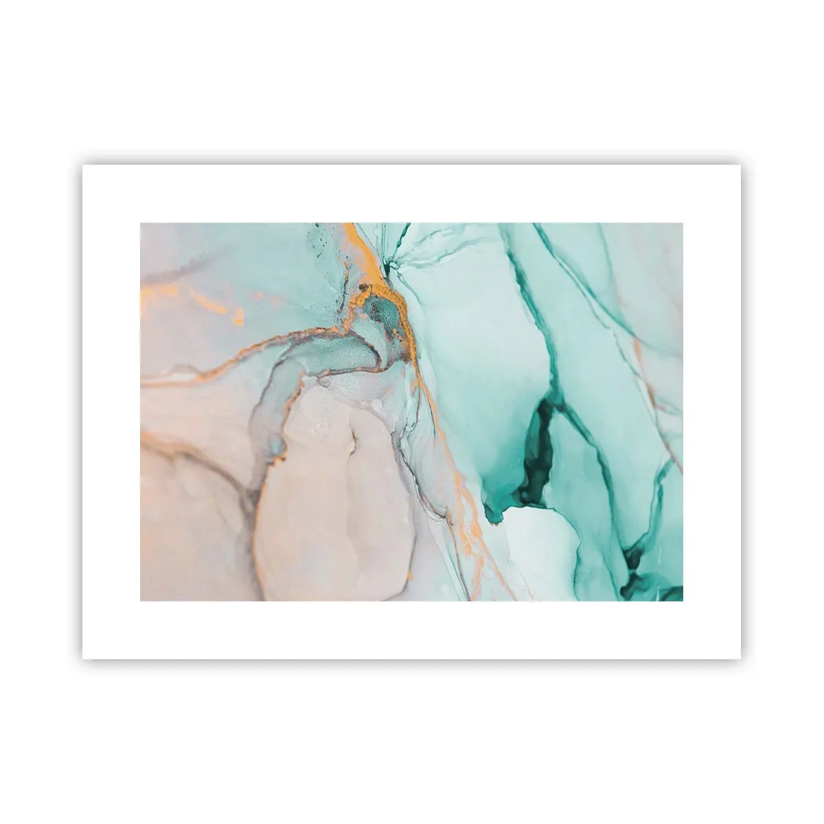 Pôster - Dança das formas e cores - 40x30 cm