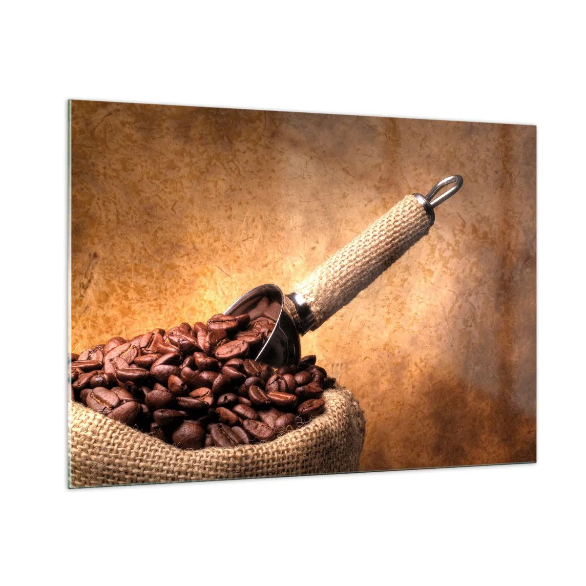 Quadro em vidro - Na fonte do sabor - 100x70 cm