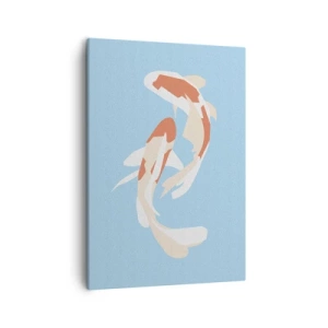 Quadro em tela - Nado sincronizado espontâneo - 50x70 cm