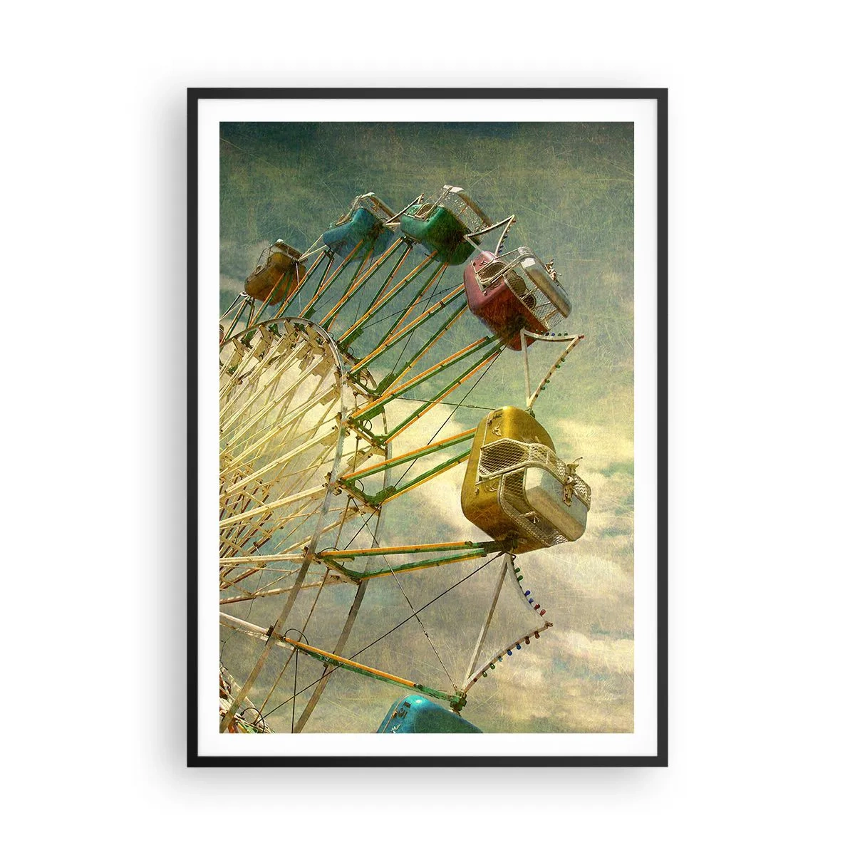 Pôster com moldura preta - Será divertido… - 70x100 cm