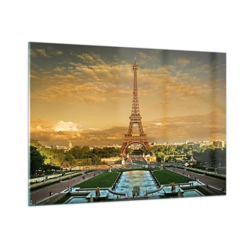 Quadro em vidro - A rainha de Paris - 100x70 cm