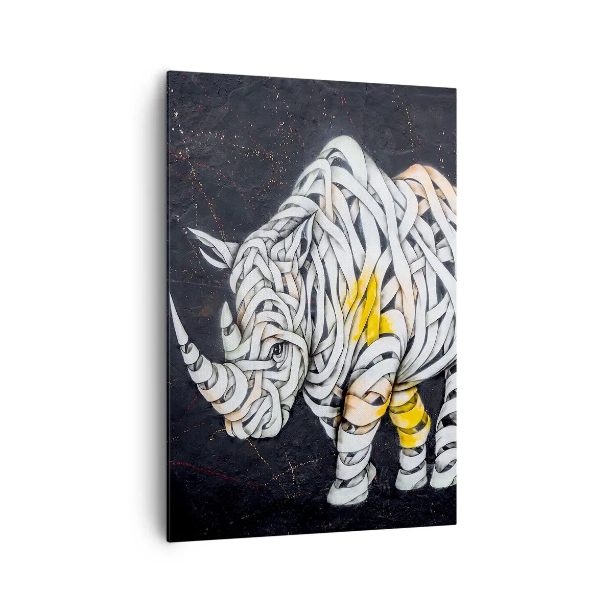 Quadro em tela - Dizer que é casca grossa é um mito - 70x100 cm