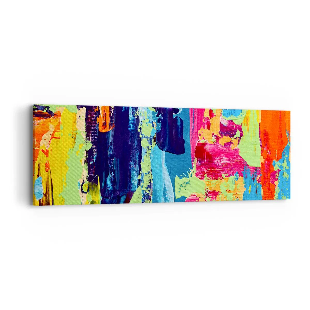 Quadro em tela - A vida é bela! - 90x30 cm