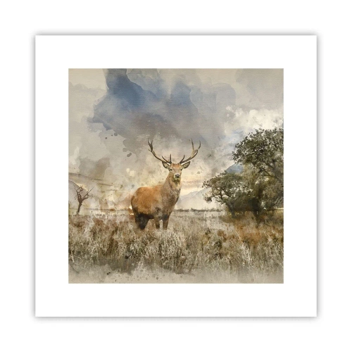 Pôster - Dignidade - força - dignidade - 30x30 cm