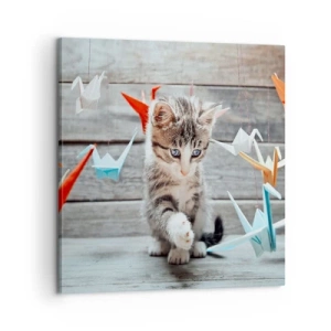 Quadro em tela - Primeira lição - 60x60 cm