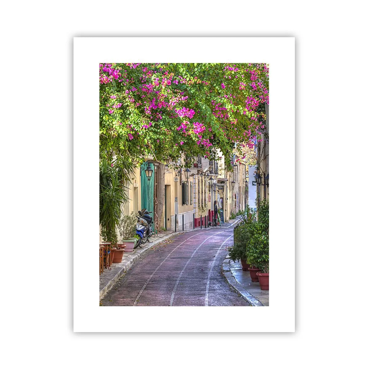 Pôster - Beco florido - 30x40 cm