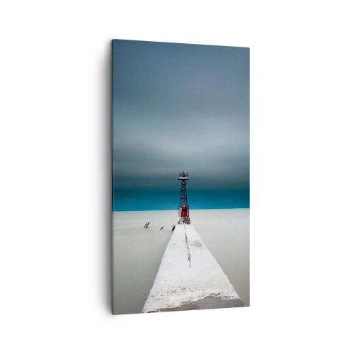 Quadro em tela - Ao encontro do infinito - 45x80 cm