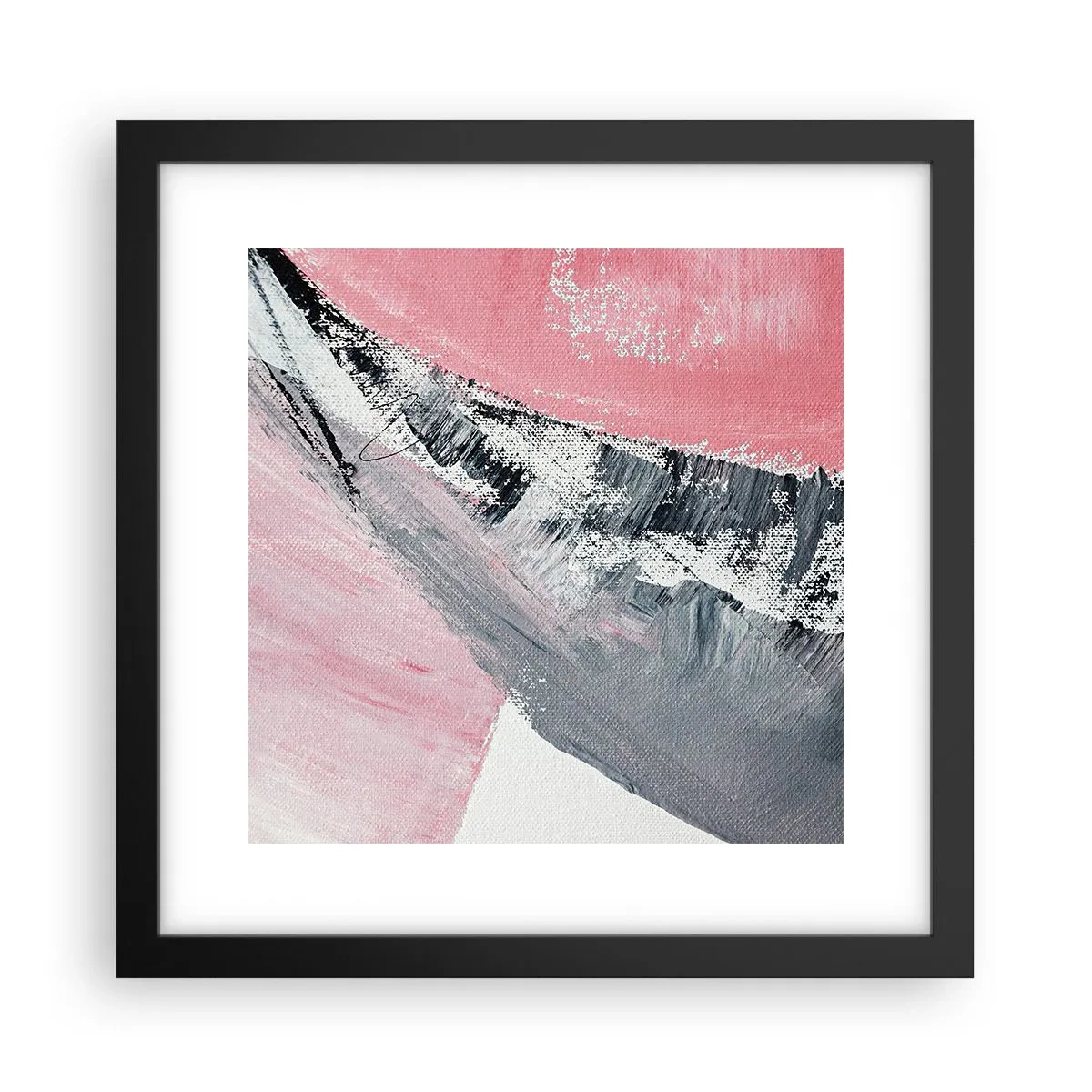 Pôster com moldura preta - Composição à medida - 30x30 cm