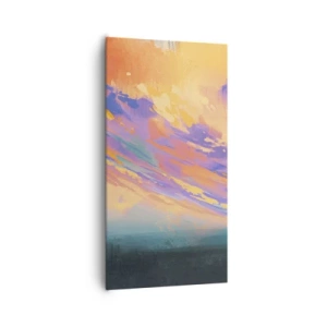 Quadro em tela - A força da atração - 65x120 cm