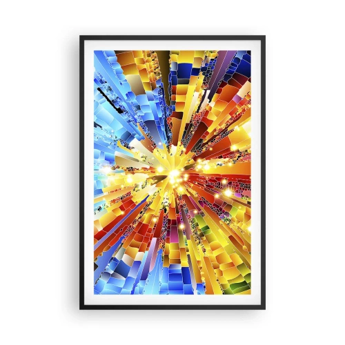 Pôster com moldura preta - In medias res - 61x91 cm