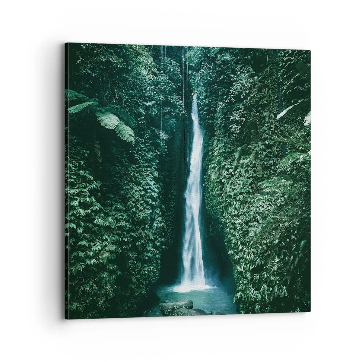 Quadro em tela - Primavera tropical - 70x70 cm