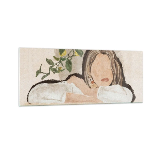 Quadro em vidro - Beleza do sul - 100x40 cm