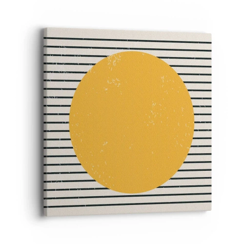 Quadro em tela - O poder da simplicidade - 40x40 cm