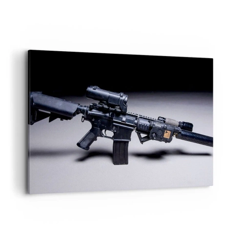 Quadro em tela - O Cavaleiro das Trevas - 100x70 cm