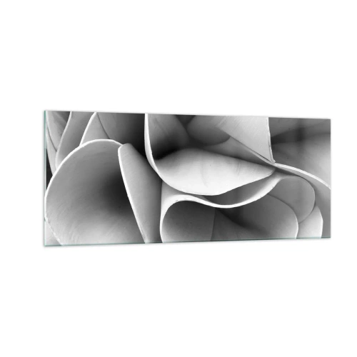 Quadro em vidro - Acontece no espaço - 100x40 cm