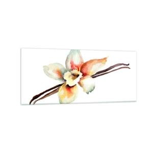 Quadro em vidro - Doçura derramada com tinta - 120x50 cm