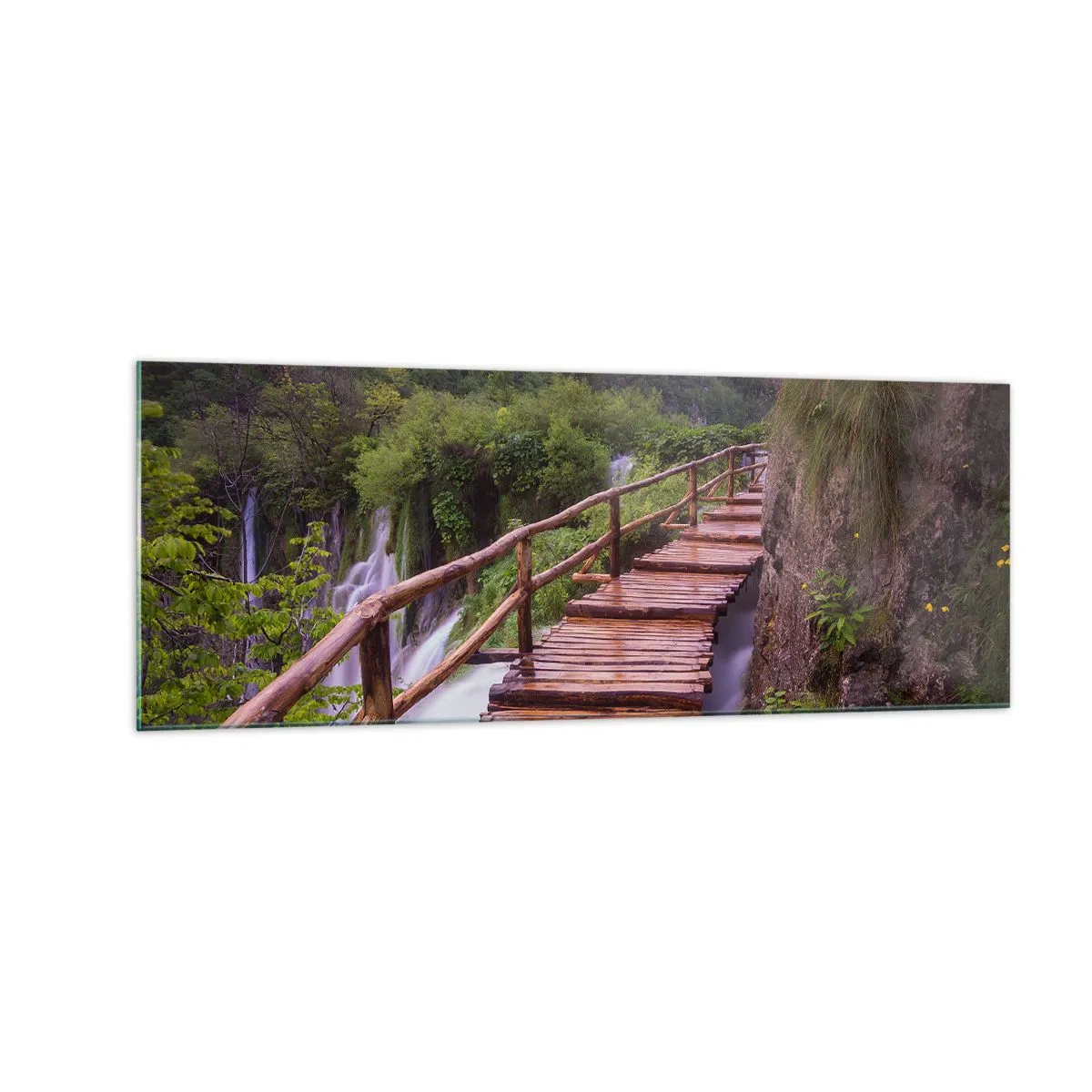 Quadro em vidro - Beleza inacreditável - 140x50 cm