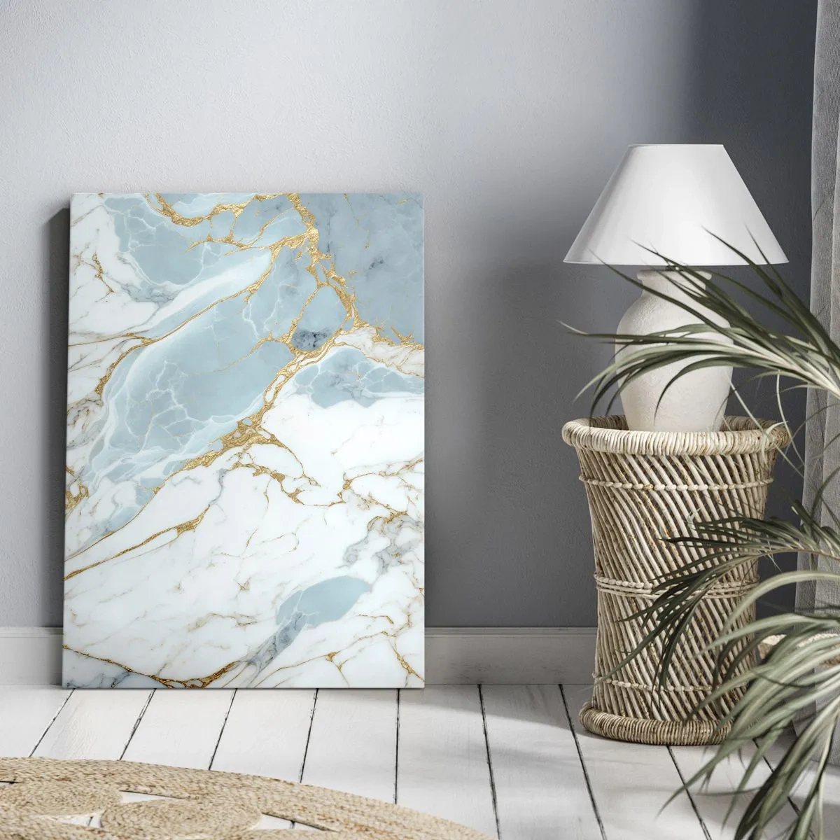 Quadro em tela - Riqueza de pedra - 50x70 cm