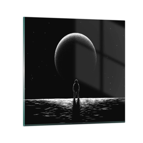 Quadro em vidro - Cara a cara - 70x70 cm