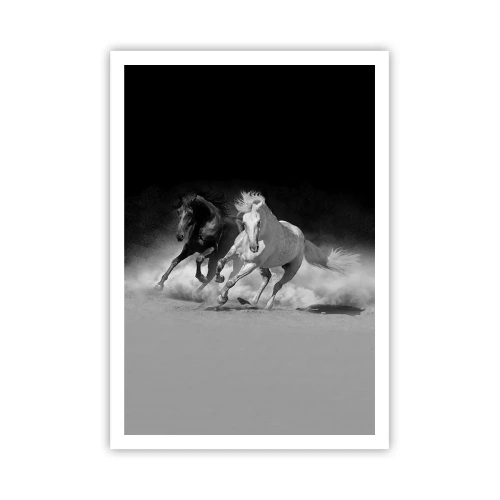 Pôster - Galope da liberdade - 70x100 cm