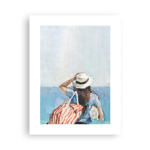 Pôster - Bem-vindo às suas férias - 30x40 cm