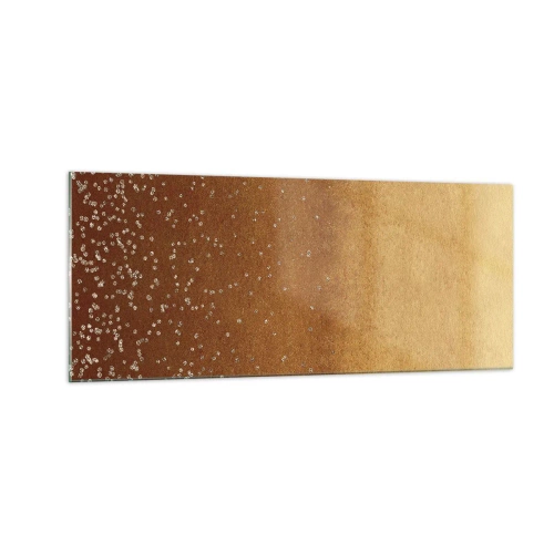 Quadro em vidro - O nascimento da luz - 100x40 cm