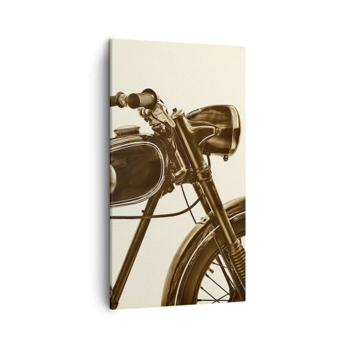 Quadro em tela - Saudades dos clássicos - 45x80 cm