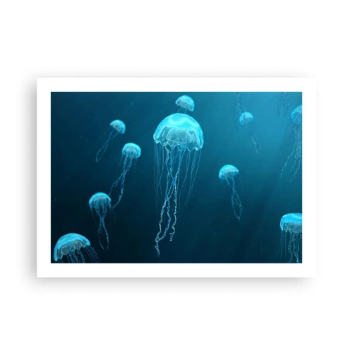 Pôster - Dança do oceano - 70x50 cm