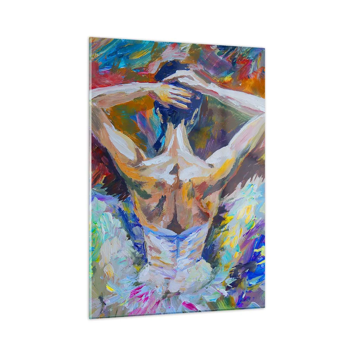 Quadro em vidro - Pode ser qualquer coisa - 50x70 cm