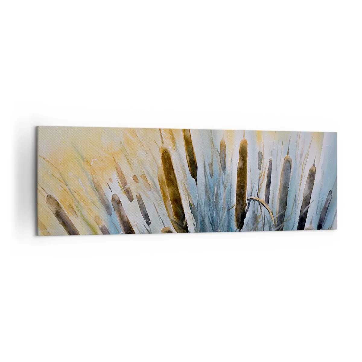 Quadro em tela - O frio da água, o calor do sol - 160x50 cm