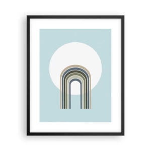 Pôster com moldura preta - Atração irresistível - 40x50 cm