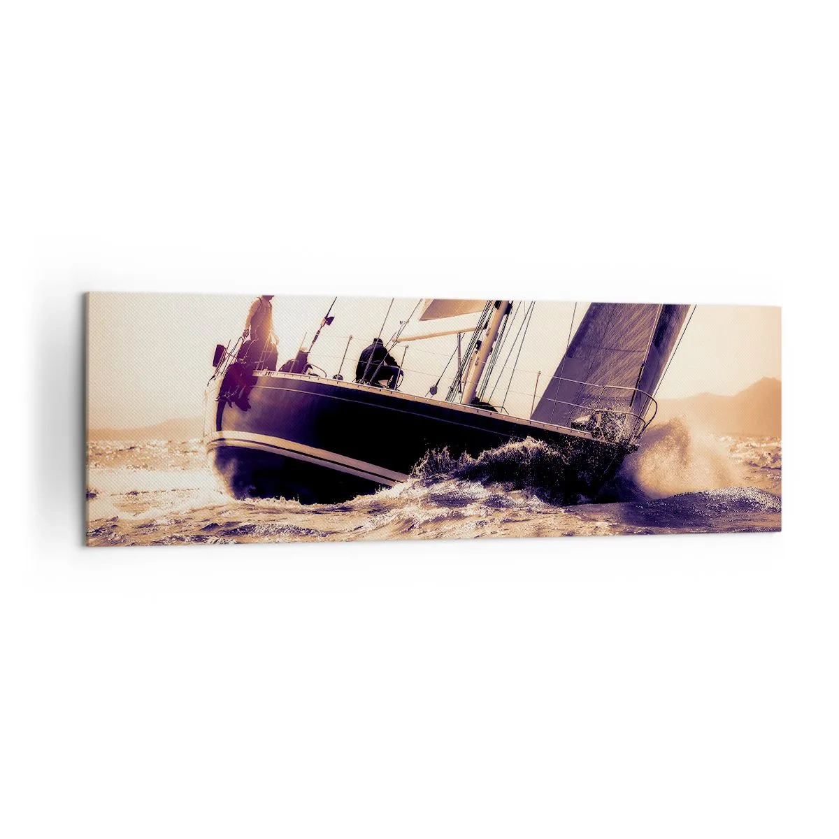 Quadro em tela - A velejar, marujo - 160x50 cm