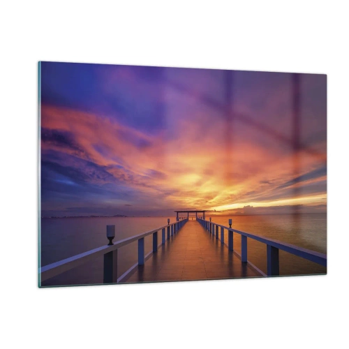 Quadro em vidro - Sem fim - 120x80 cm