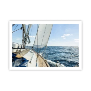 Pôster - Ahoy, aventura - 91x61 cm