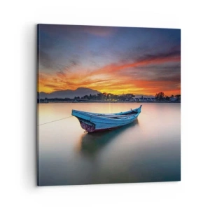 Quadro em tela - Uma boa noite se aproxima - 60x60 cm